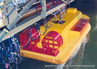 AP1-88 hovercraft testing model at sea -   (submitted by The <a href='http://www.hovercraft-museum.org/' target='_blank'>Hovercraft Museum Trust</a>).